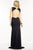 Alyce Paris - Sleeveless Jewel Accent Sexy Cutouts Evening Gown 35773 In Black