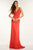 Alyce Paris B'Dazzle - 35778 Dress in Hot Coral