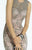 Alyce Paris B'Dazzle - 35790 Beaded Lace Open Back Evening Dress in Gray and Pink