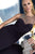 Alyce Paris B'Dazzle - 35800 Beaded Illusion Jersey Evening Dress in Black