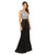 Adrianna Papell - Two-Piece V-Neck Dress 91921660 in White and Black
