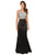 Adrianna Papell - Two-Piece V-Neck Dress 91921660 in White and Black