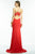 Alyce Paris B'Dazzle - 35822 Dress in Red Nude