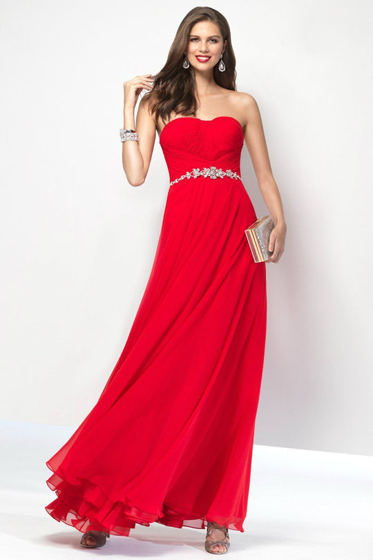 Alyce Paris B'Dazzle - 35827 Dress In Red
