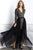 Baccio Couture - Leila Mesh Skirt Black