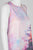 Julia Jordan - 36027 Knee Length Abstract Print Shift Dress In Pink and Multi-Color