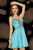 Alyce Paris Homecoming - 3619 Dress in Aqua