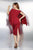 Cape-style Sleeve Off The Shoulder Sheath Dress 36348
