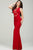 Sleeveless Cutout Detailed Long Sheath Dress 21494