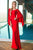 Stunning Off Shoulder Long Gown with Wing Sleeves 21799