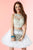 Alyce Paris  - 3647 Two Piece Tulle A-line Dress in White