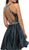 Dancing Queen - 9663 Rhinestone Embellished Bodice Homecoming Dress