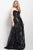 36610 Sequined Sweetheart A-line Dress