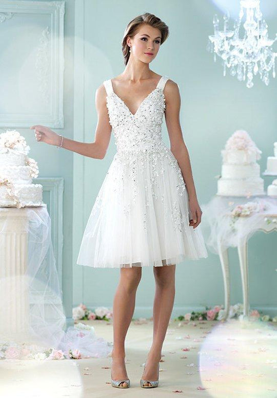 Enchanting by Mon Cheri - 215104 Dress-White
