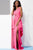 32119 Surplice Multi-Cutout Bodice Draping Jersey Gown