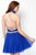 Alyce Paris - 3686 Short Dress In Sapphire