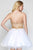 Alyce Paris - 3690 Short Dress In White Gold