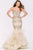 Strapless Mermaid Tiered Skirt 36984