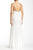 Adrianna Papell - Jersey Mesh Long Dress 91889300 in White