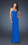 La Femme - 18931 Jewel-Trimmed Sweetheart Gown in Blue