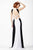 JVN27937 Jersey Fitted Cutout Dress with Slit