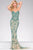 Long Embellished Halter Neck Pageant Dress 37583