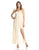 Adrianna Papell - Strapless Lace Dress 231M48940 in Neutral and Yellow