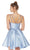 Alyce Paris Beaded Straps Fit and Flare Cocktail Dress 3769 - 1 pc Diamond White In Size 6 Available