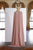 Janique - 3805 Strapless Floral Dress with Cape In Pink