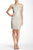 Adrianna Papell - Sleeveless Sequin Dress 41889112 in Silver