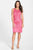 Sue Wong - C3134 Sleeveless Fitted Cocktail Dress  in Pink