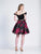 Dave & Johnny - 3944 Two Piece Printed A-line Cocktail Dress In Print