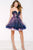 Strapless Glittering Short Dress 39524