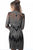 Jovani - 3964 Embellished Long Sleeve Fitted Dress