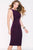 39809 Sleeveless Illusion Panel Cutout Dress