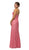 Dancing Queen - 9062 Strapless Lace Corset Long Prom Dress