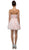 Dancing Queen - 9183 Strapless Jeweled Tiara Motif Cocktail Dress