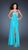 La Femme - Jewel Encrusted Sweetheart Chiffon A-line Gown 18577 in Green