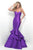 Strapless Sweetheart Tiered Mermaid Gown 11320