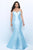 Long Dress with Removable Beaded Cover 11203W