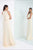 Ieena Duggal  - High Neck Gown Style 25236I in Neutral