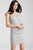 55857 Embellished Sleeveless Sheer Illusion Short Dress