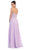 Delicate Lace Strapless Corset Prom Gown