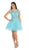 May Queen - Stunning Beaded Illusion Neck Cocktail Dress