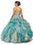 Dancing Queen - 8947 Shimmering Strapless Ruffled Quinceanera Ballgown