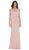 May Queen - Lace Illusion Bateau Sheath Mother of the Bride Dress