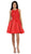 Lace Jewel A-line Cocktail Dress