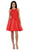 May Queen - Lace Jewel A-line Cocktail Dress