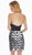Ashley Lauren - 4099 Sequin Paillette Halter Sheath Dress In Black and Silver