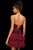 Sherri Hill - 53033 Sequined Drop-Waist Tiered Short Dress In Red